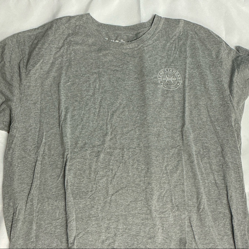 Classic Gray tri-blend t-shirt from Texas Standard
